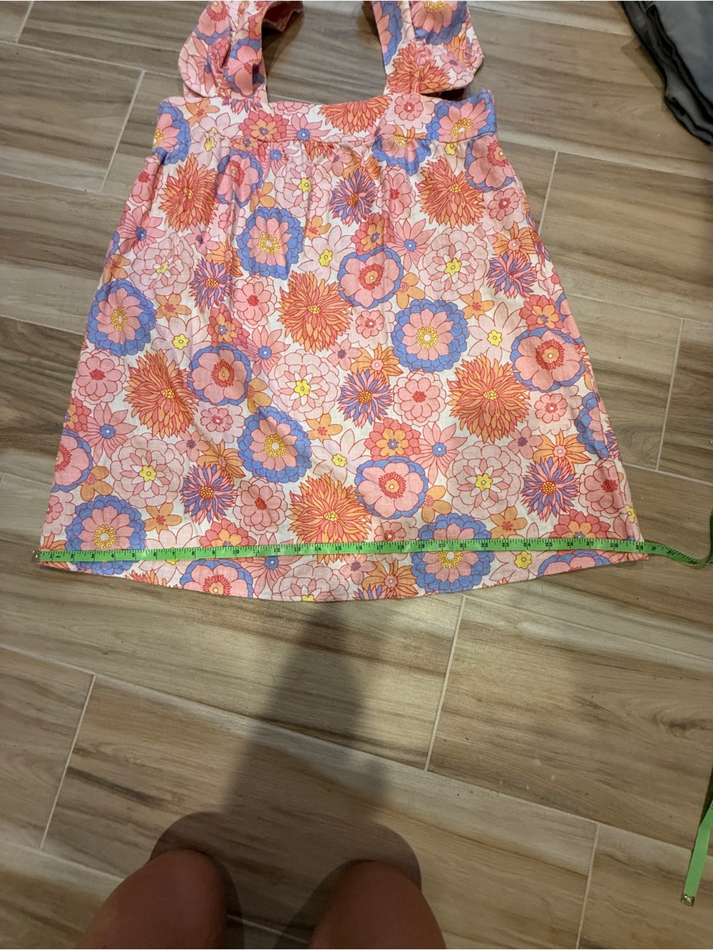 Tuckernuck Pink Floral Ruffle-Sleeve Sundress BabyDoll - Picture 11 of 12